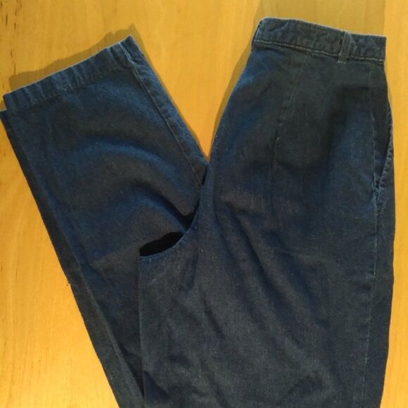 Vintage Levi's Sportswear Tapered Denim Blue Jeans - Picture 1 of 8